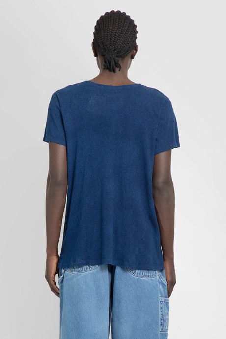 Greg lauren men's indigo jersey t - 3