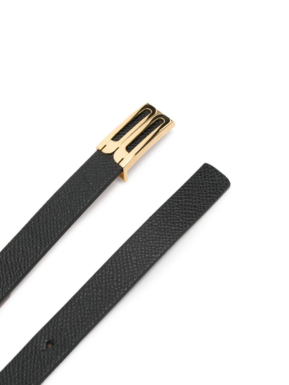 small grained-leather belt - 2