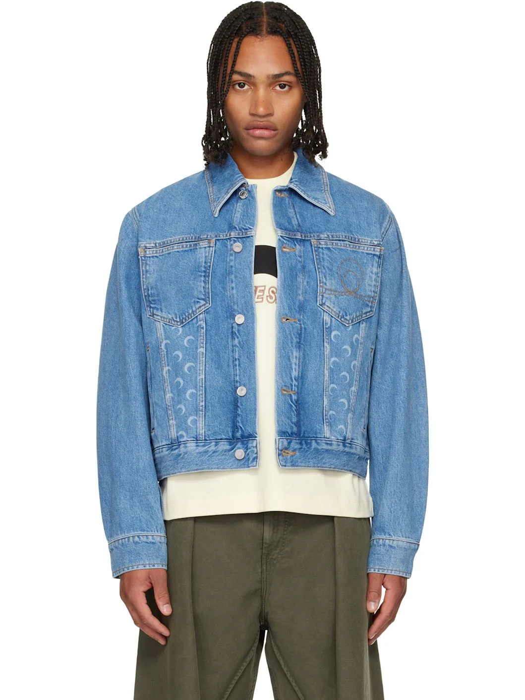 Blue Moon Laser Denim Jacket - 1