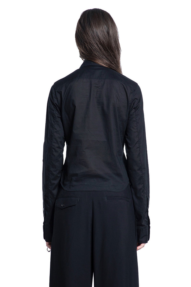 Erma Ruffled Shirt In Light Cotton Poplin 3