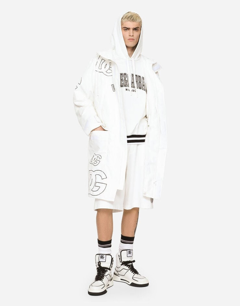 Dolce & Gabbana Jersey jogging shorts with DG patch outlook