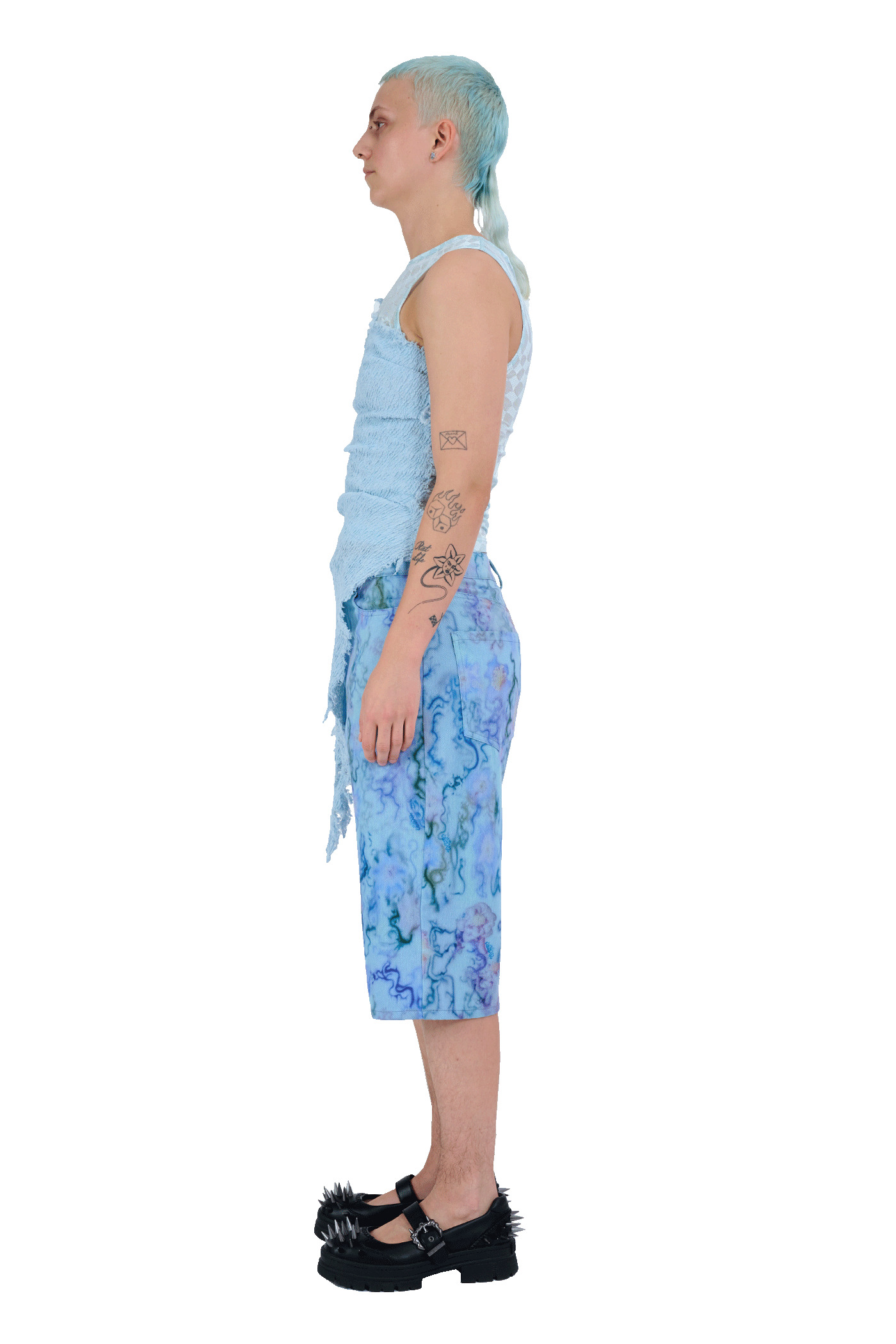 BLUE THORN MIKAELA JORTS - 10
