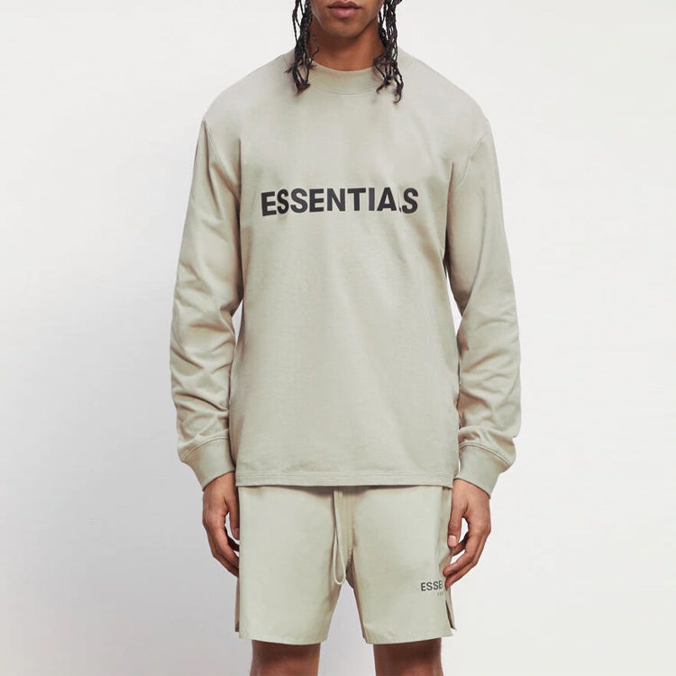 Fear of God Essentials FW20 Long Sleeve Tee 'Moss' FOG-FW20-293 - 3