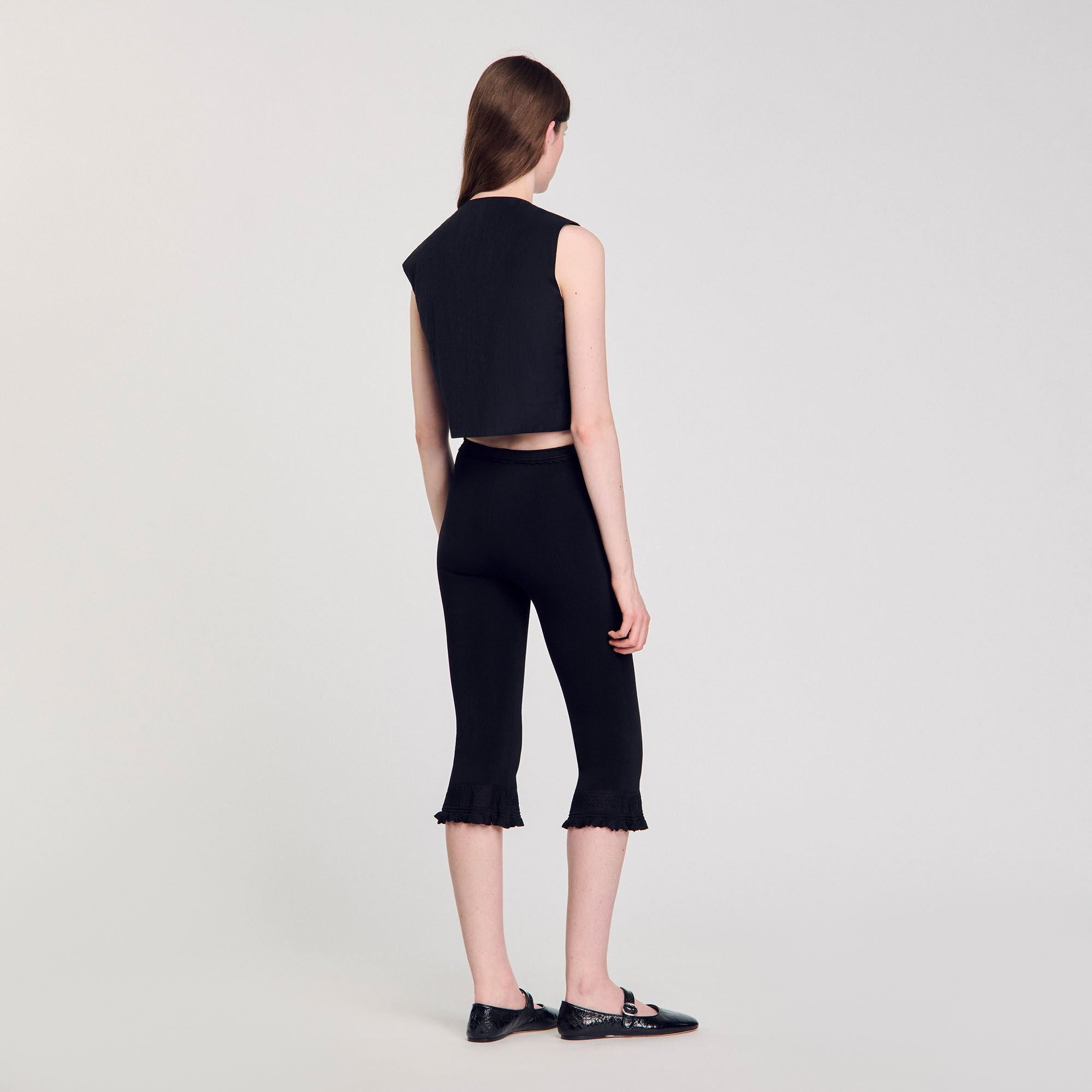 PLEATED CROP TOP - 5