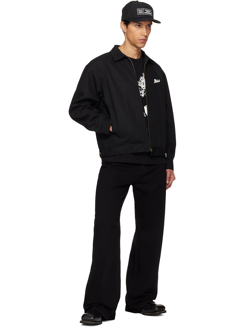 NEIGHBORHOOD Black Zip Work Jacket outlook