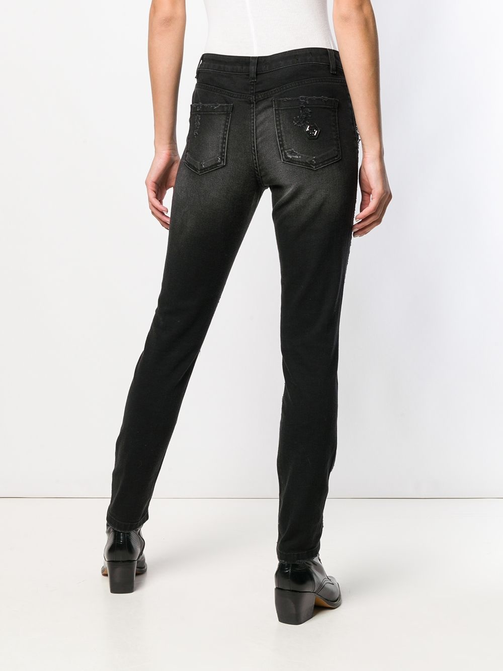 Boyfriend Paillettes jeans - 4