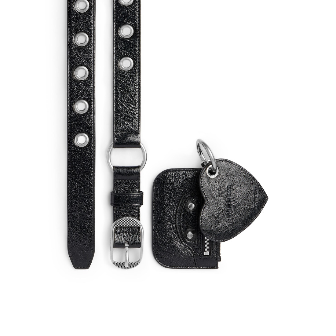 Women's Le Cagole Charms Belt in Black - 1