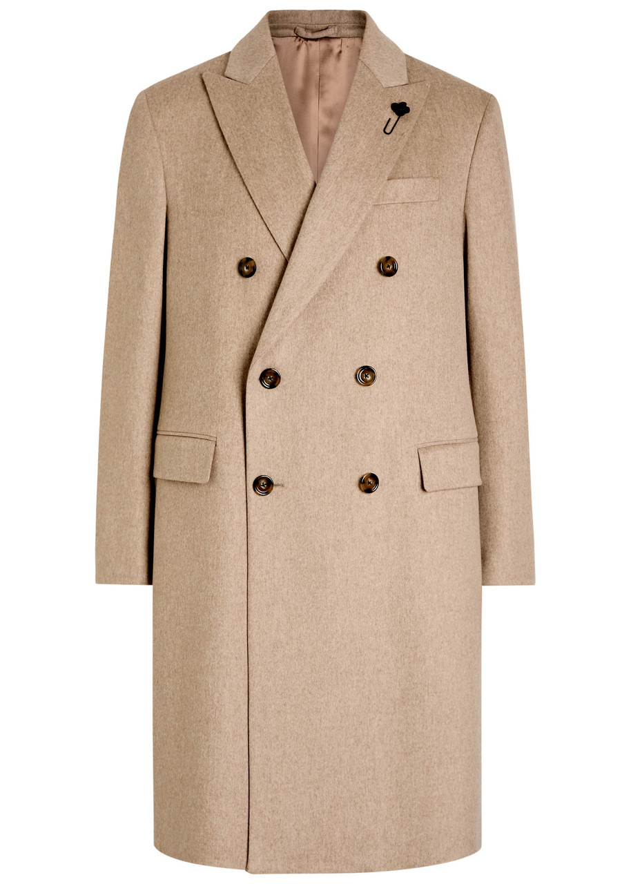 Lardini Double-breasted Wool Coat - 1