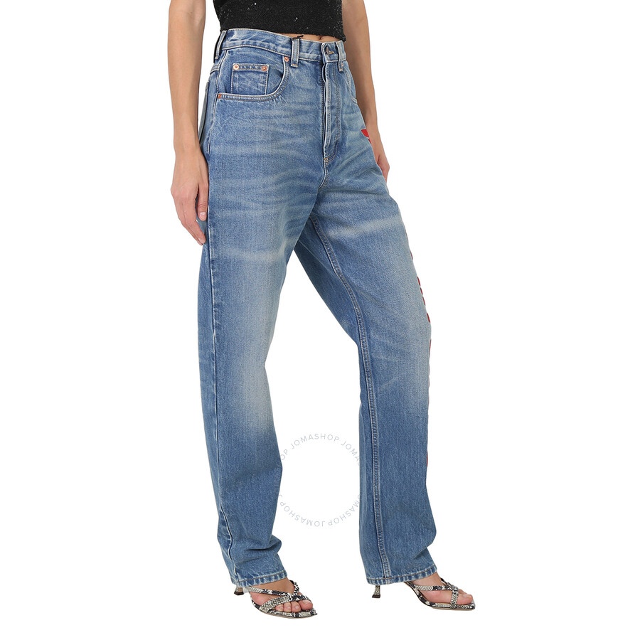 Gucci My Body My Choice Straight Leg Jeans - 4