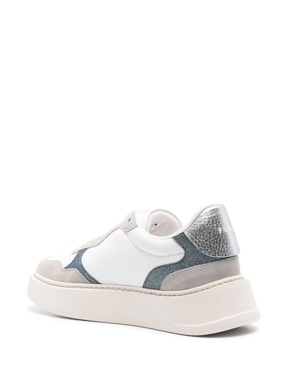 Sport leather sneakers - 3