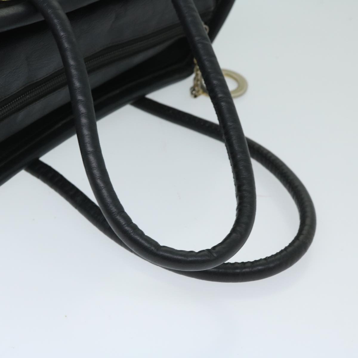 CELINE Hand Bag Nylon Black - 7