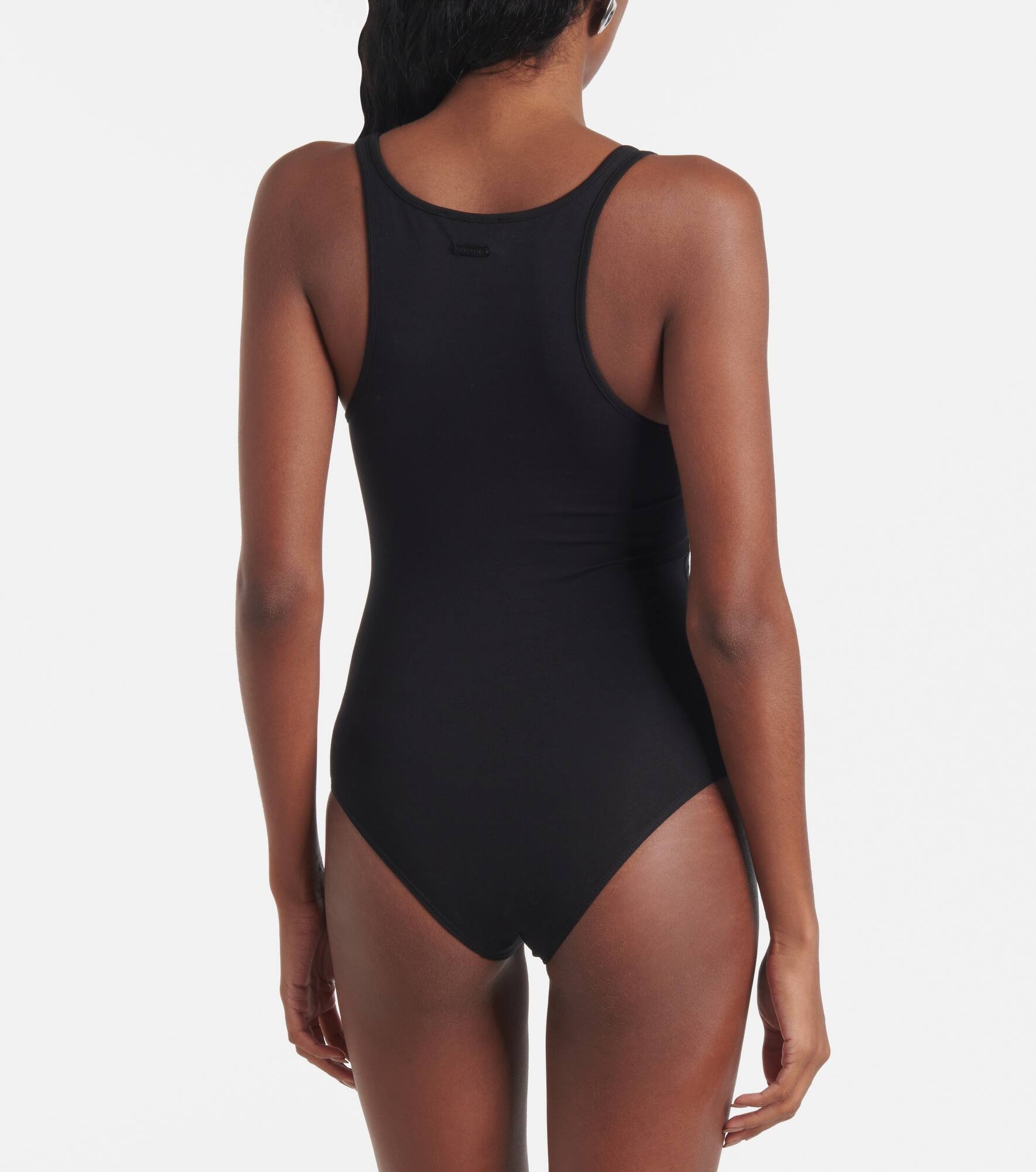 Pierced cotton bodysuit - 3