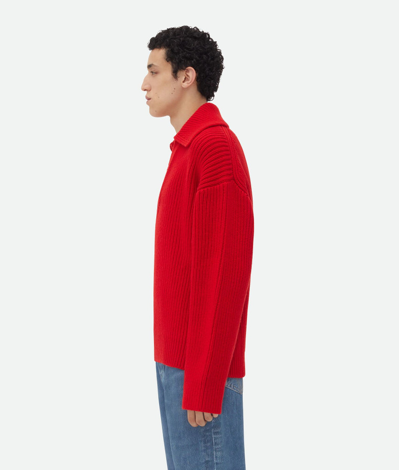 Bottega Veneta Wool And Cashmere Polo outlook
