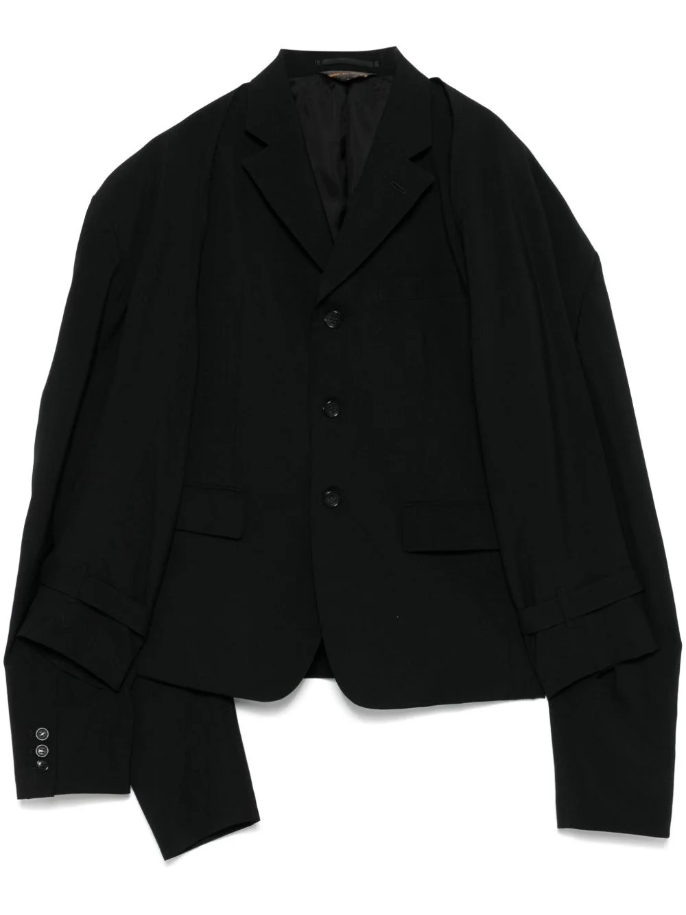 detachable-sleeves blazer - 1