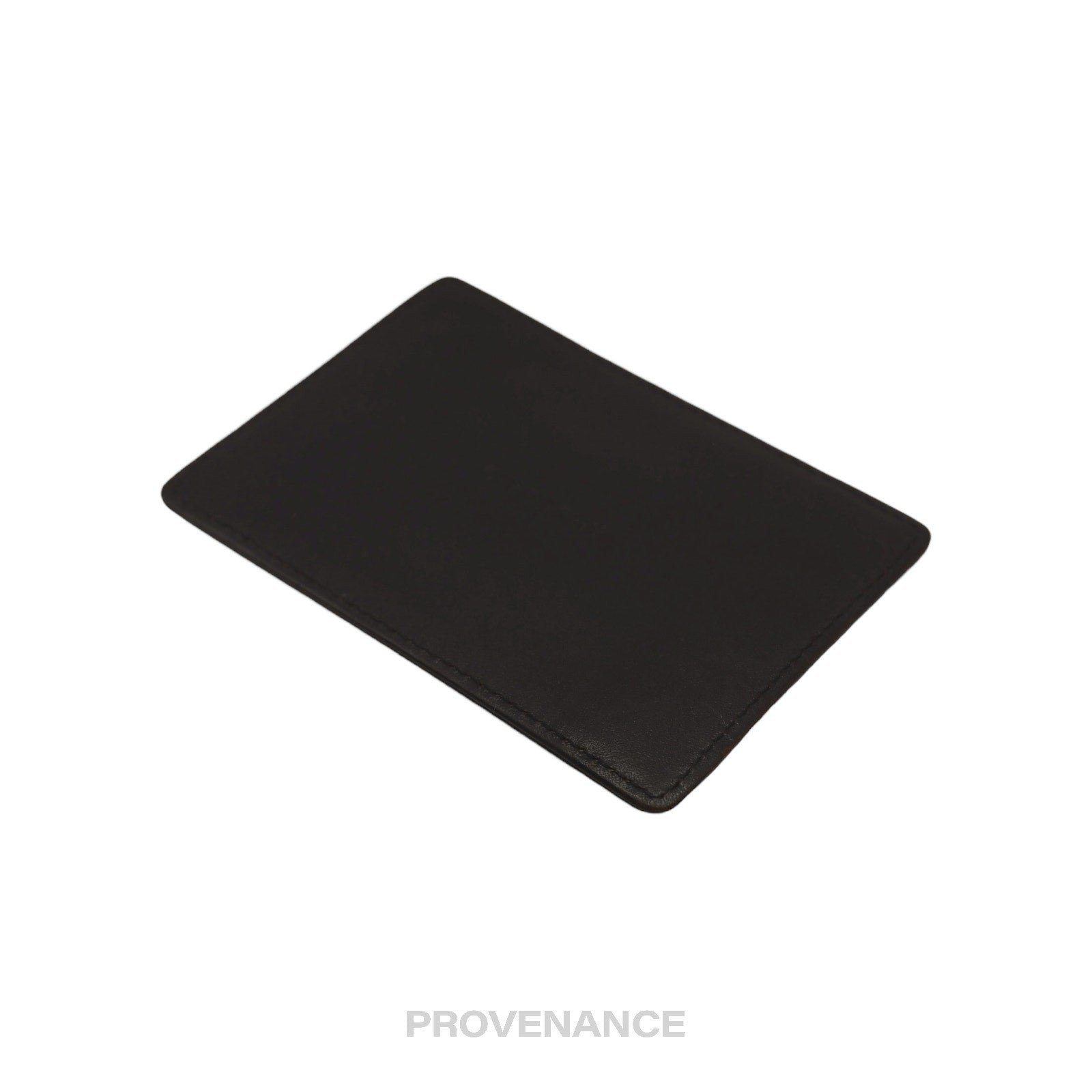 Givenchy Logo Card Holder Wallet - Black Leather - 4
