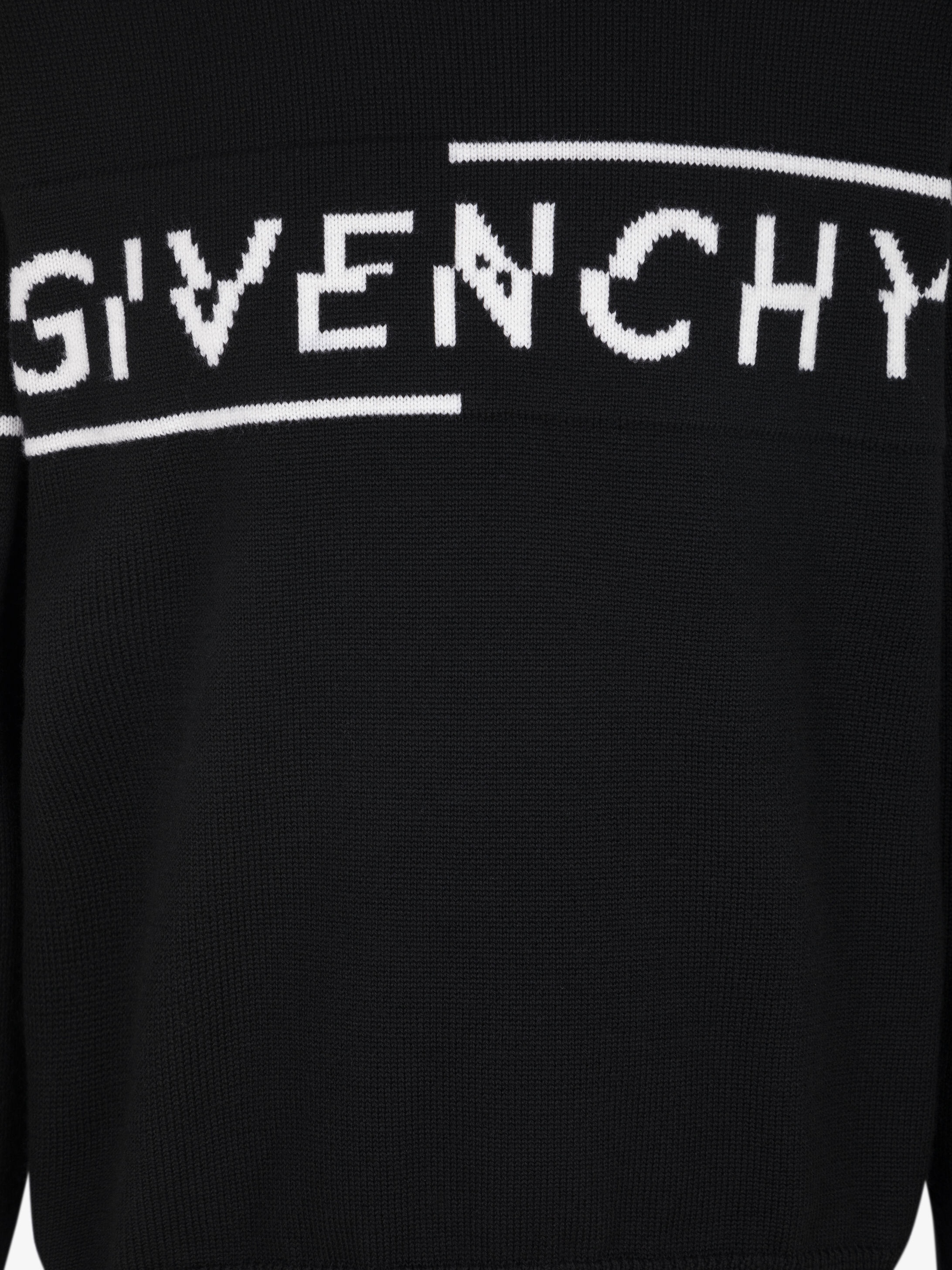 GIVENCHY SPLIT sweater in jersey - 6