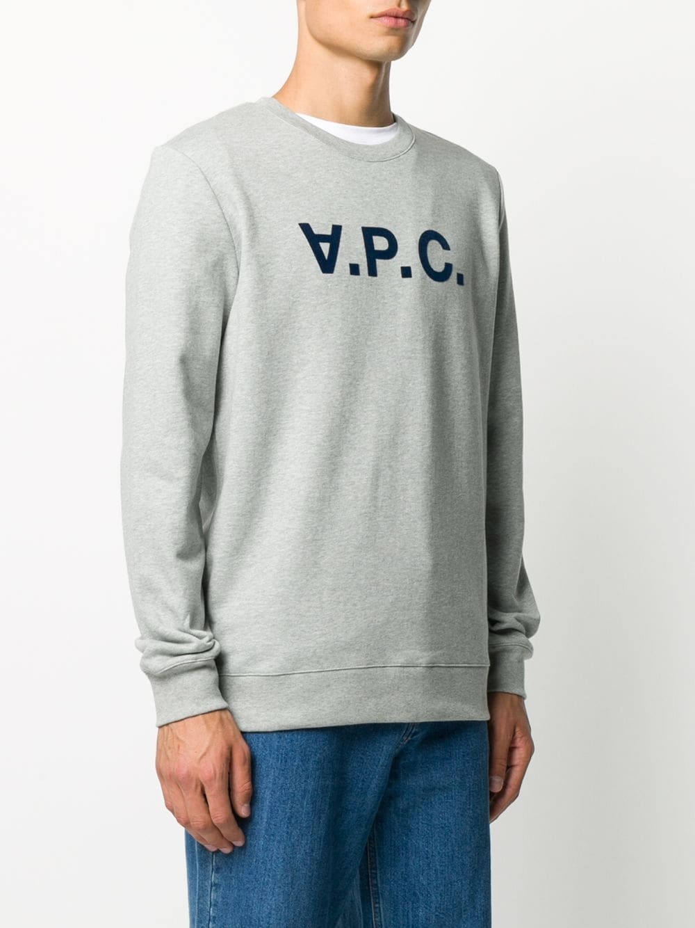 logo print sweatshirt - 3