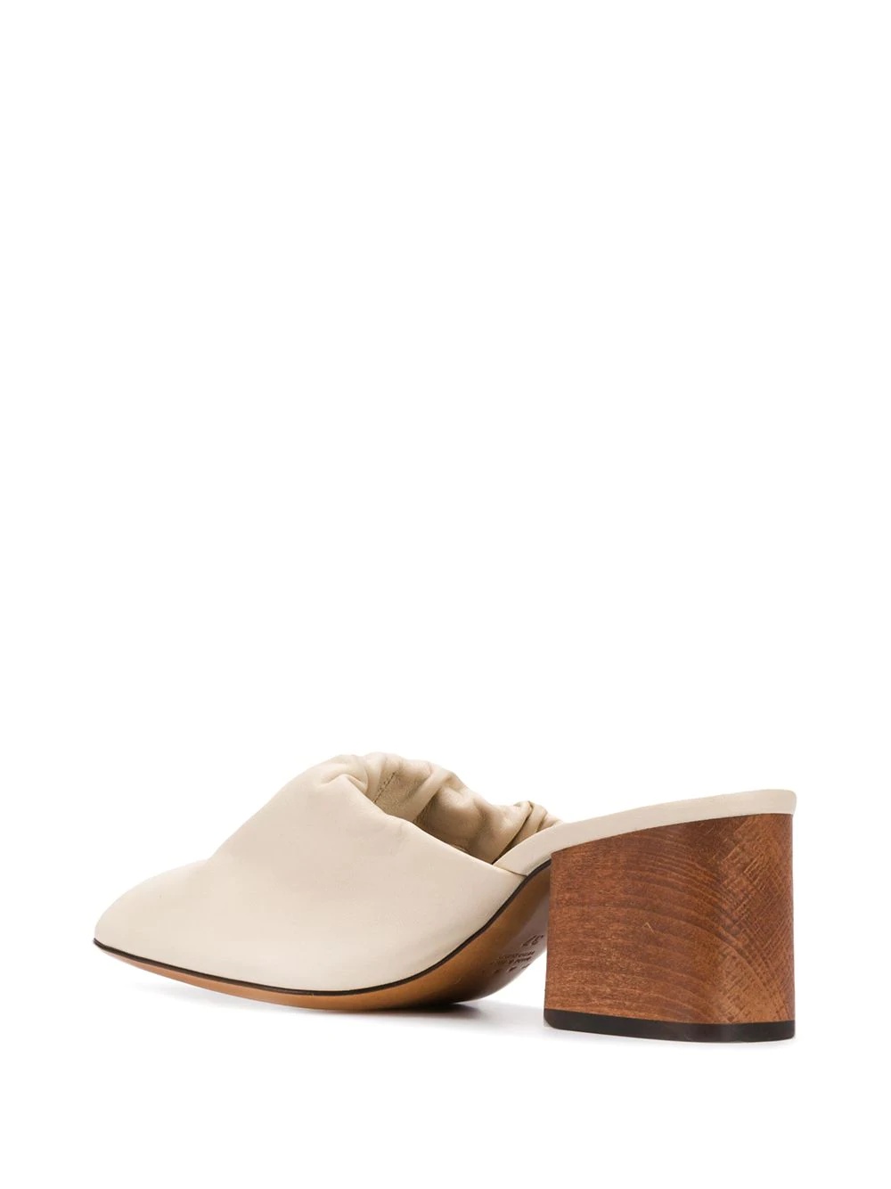 slip-on 65mm mules - 3