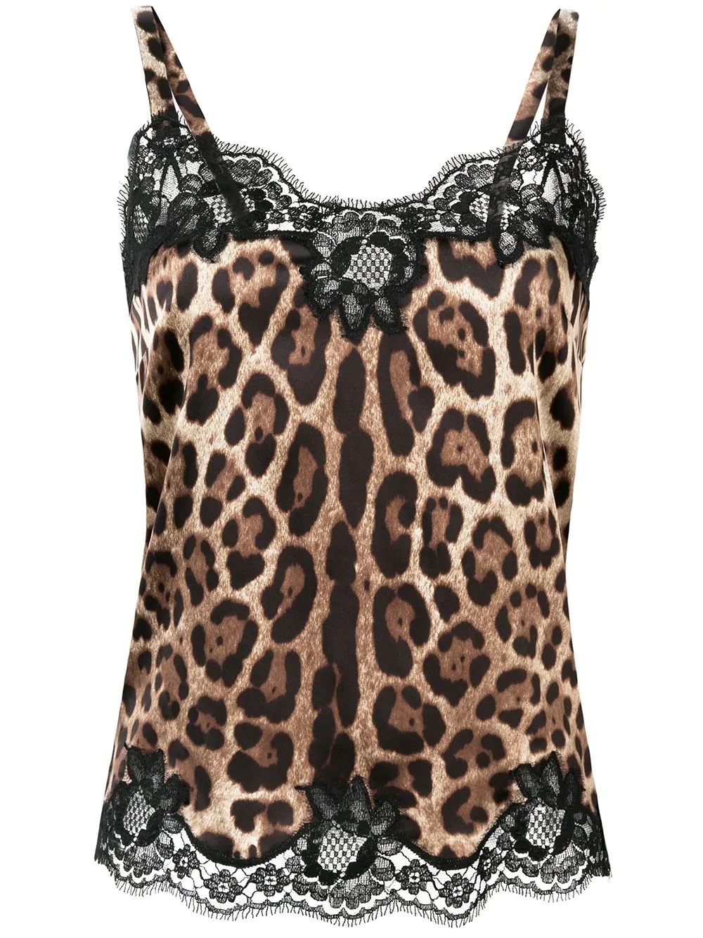 leopard print cami - 1