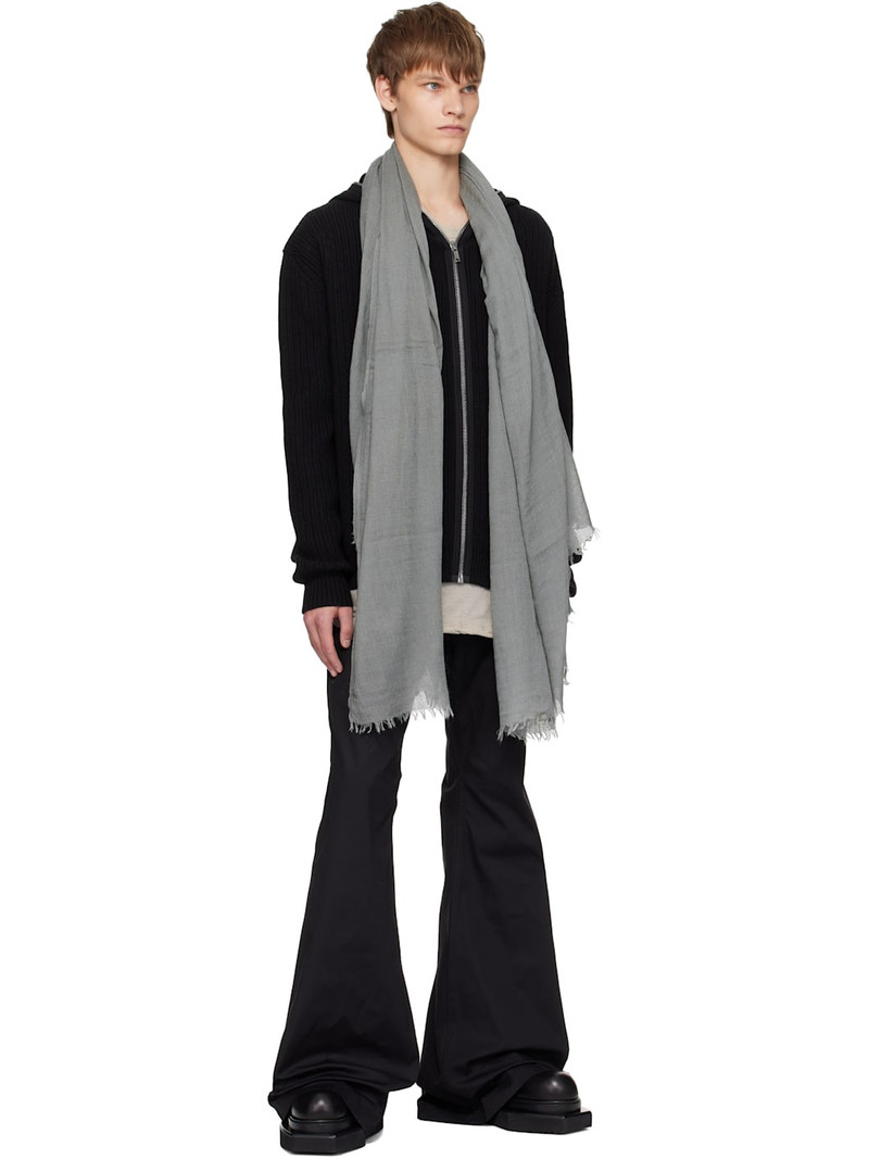 Rick Owens Gray Concordians Follo Scarf outlook
