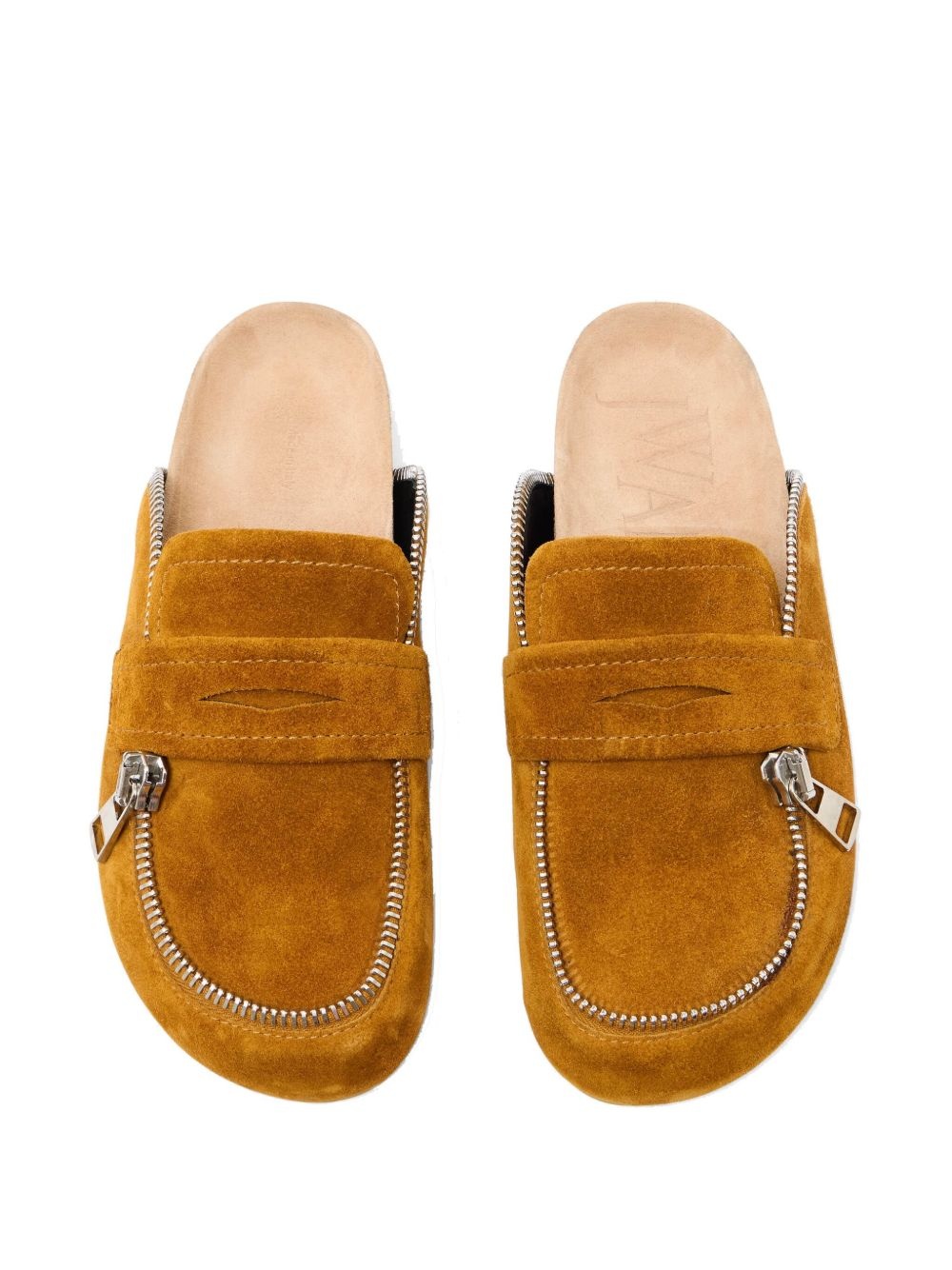 suede mules - 4