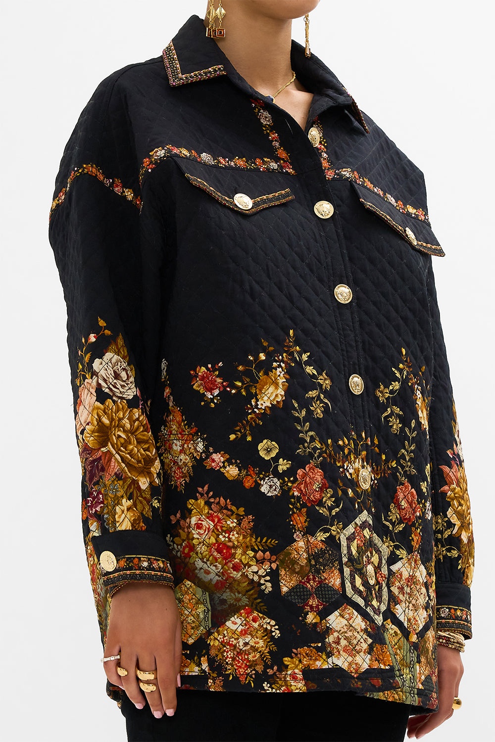 QUILTED SHACKET - 6