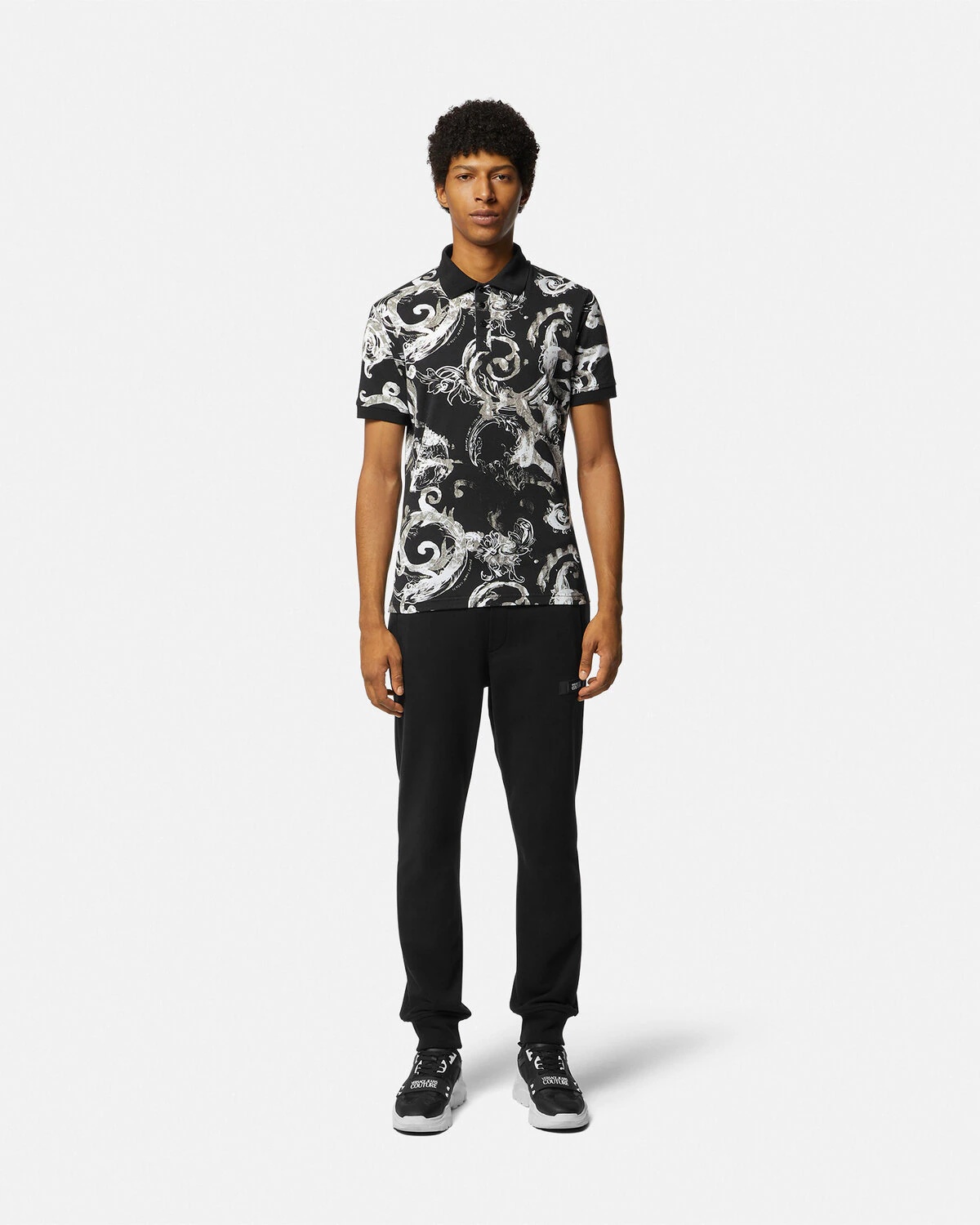 Watercolour Couture Polo Shirt - 2