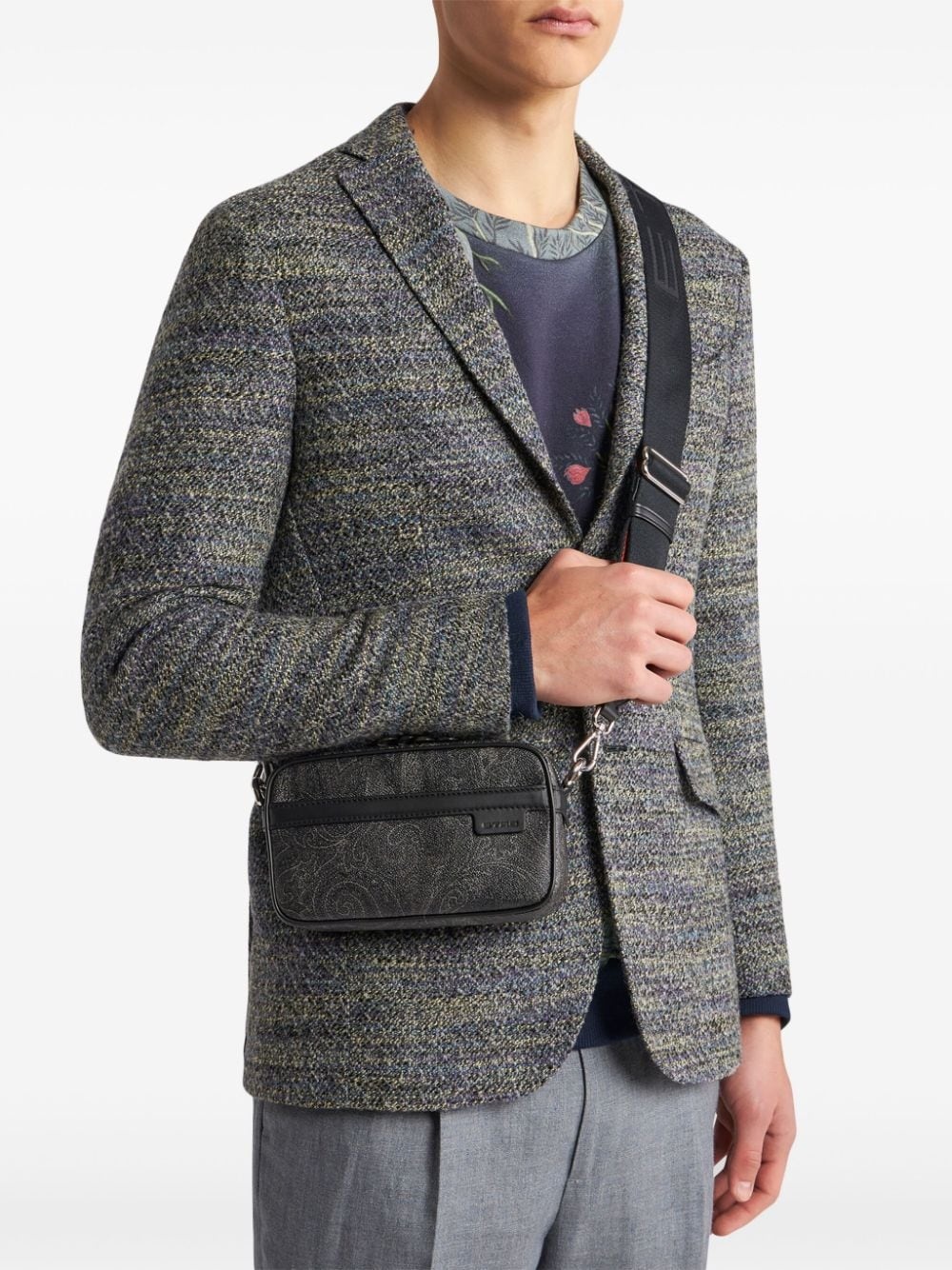 Paisley bandana-print shoulder bag - 2