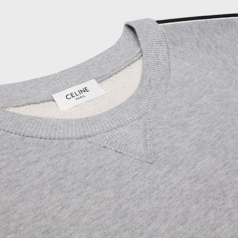 celine sweatshirt in cotton fleece 3
