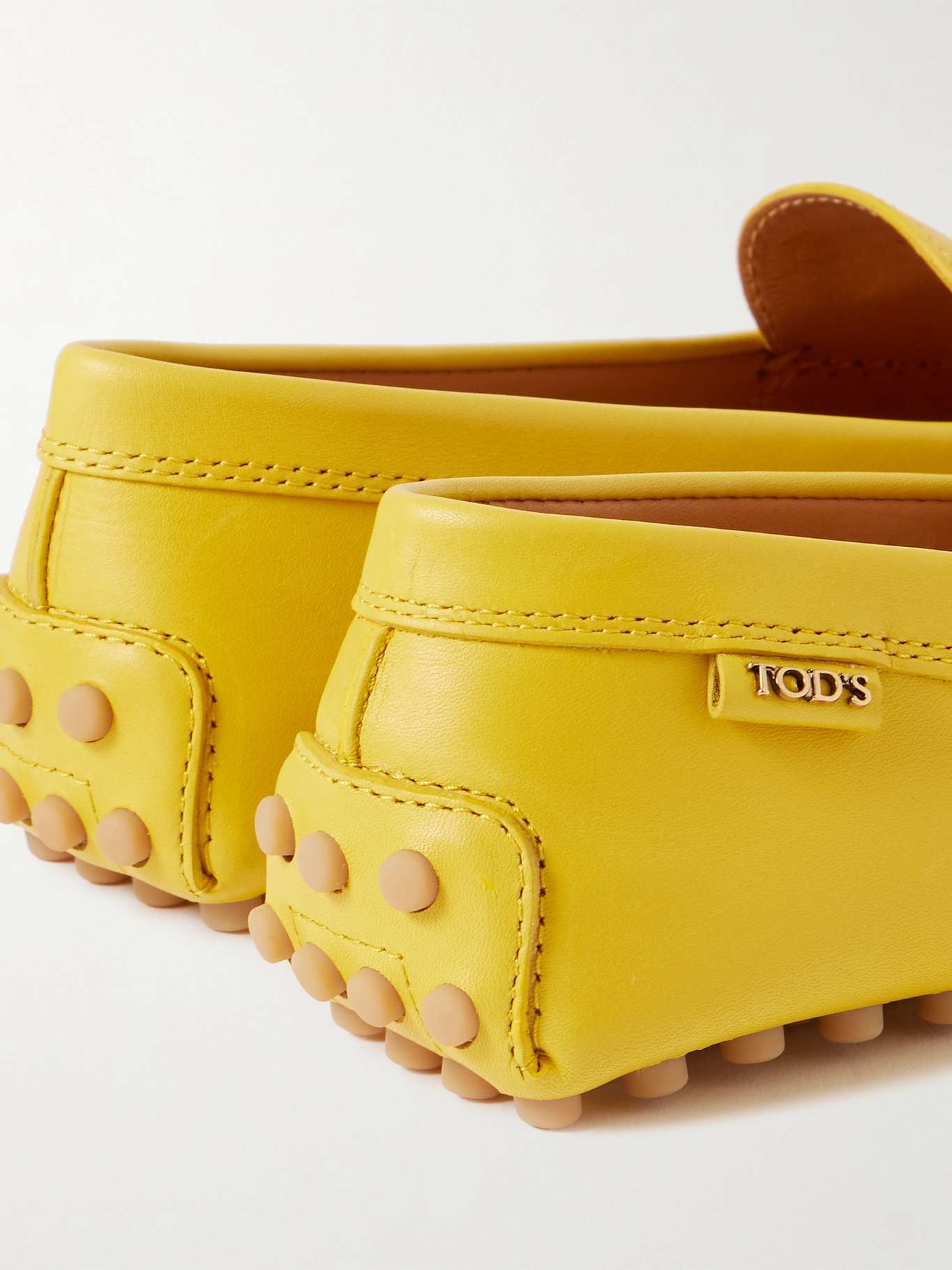 Gommino leather loafers Marigold - 4