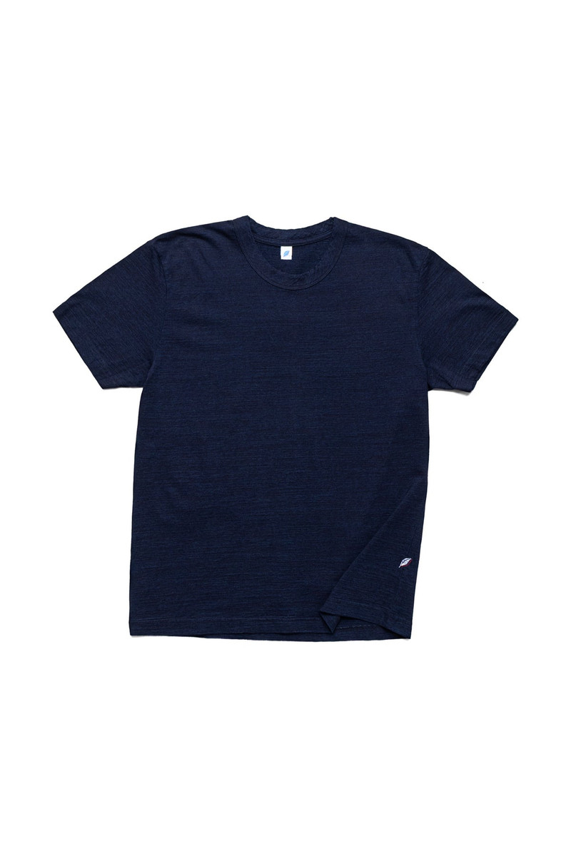 Indigo Jersey Crew Neck S/S T-shirt 1