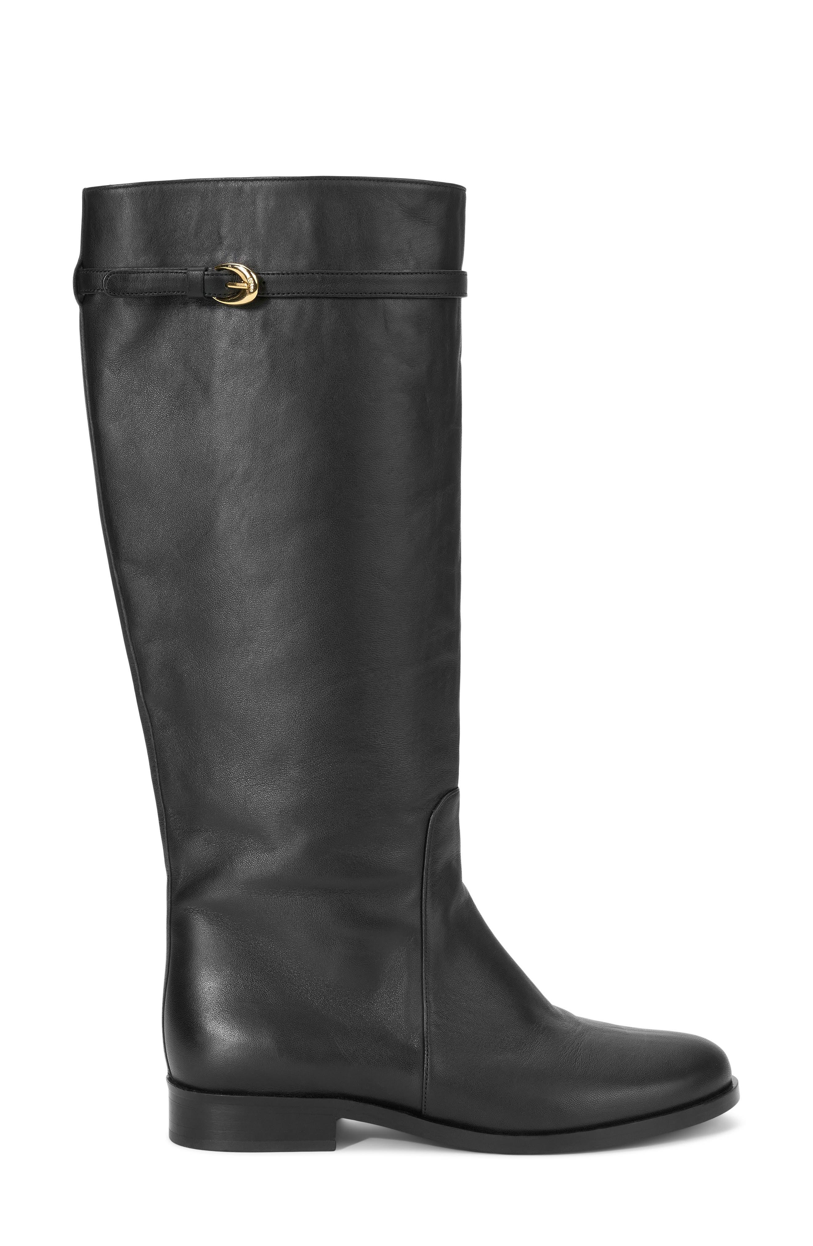 STAUD Harlow Riding Boot in Black at Nordstrom - 3
