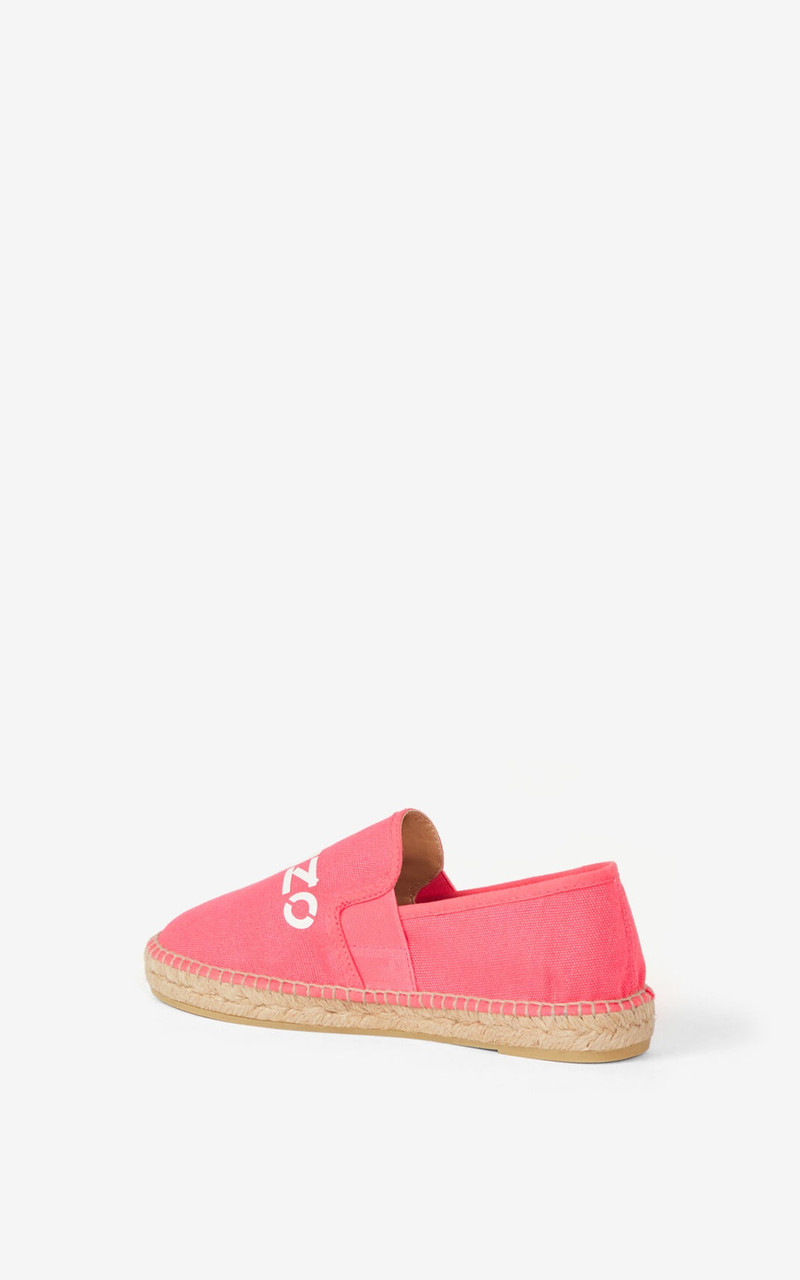 KENZO KENZO Logo elasticated canvas espadrilles outlook