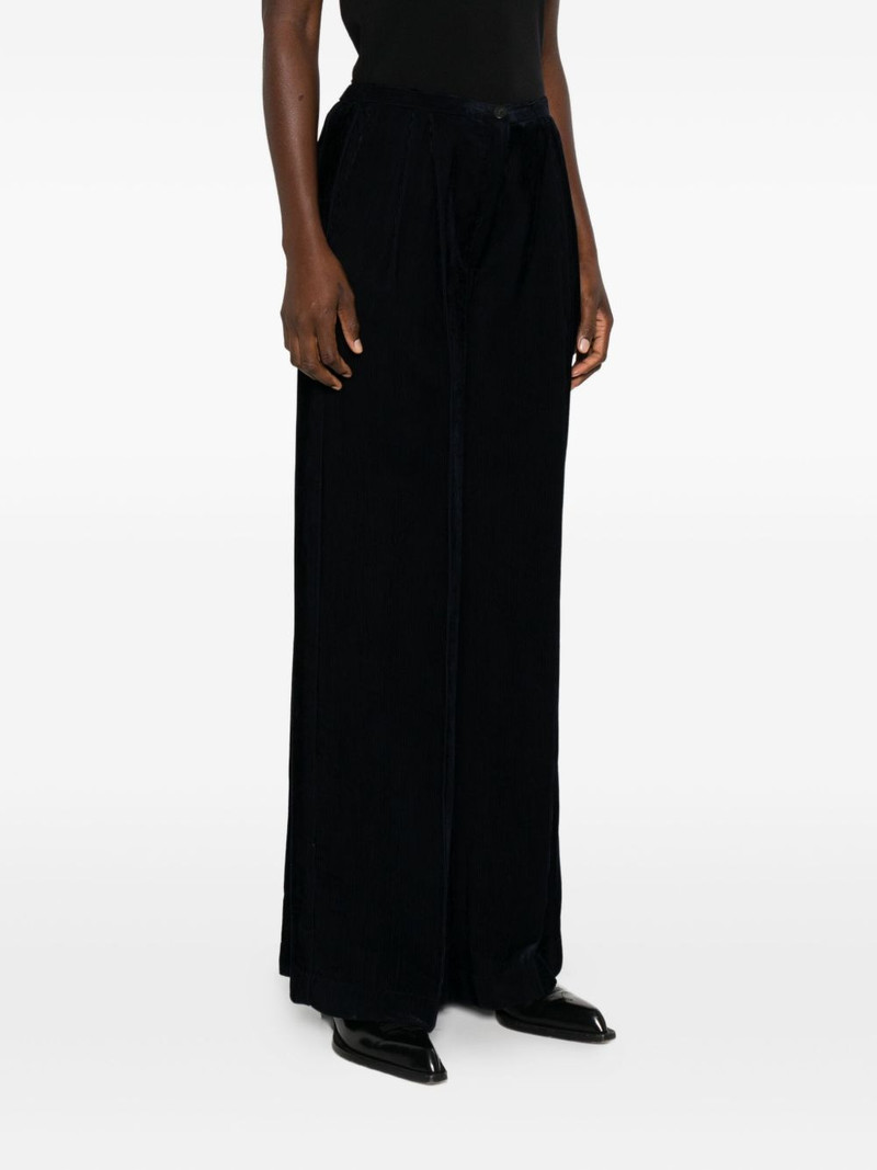 pleated wide-leg trousers 3