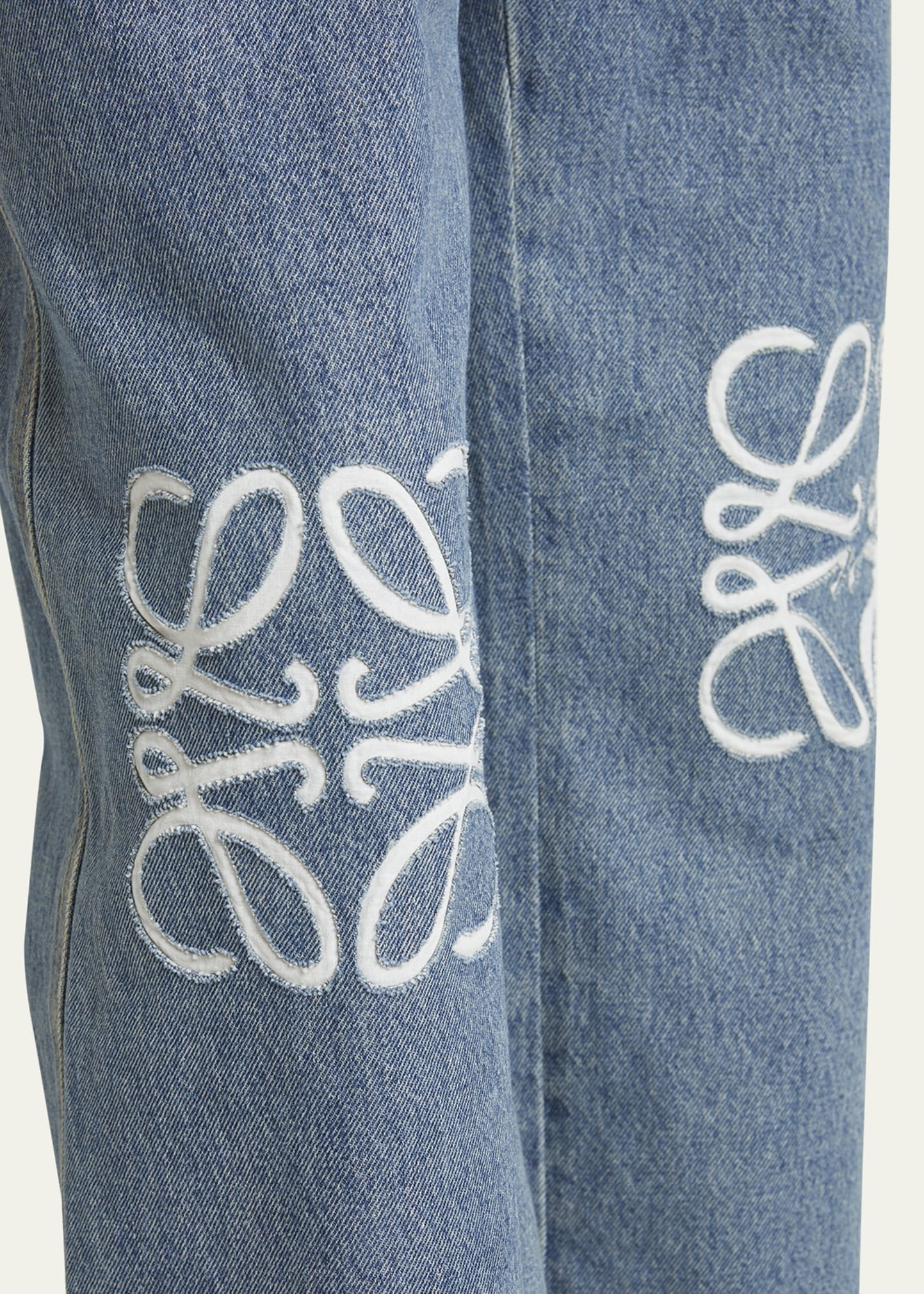 Men's Anagram Straight-Leg Jeans - 5