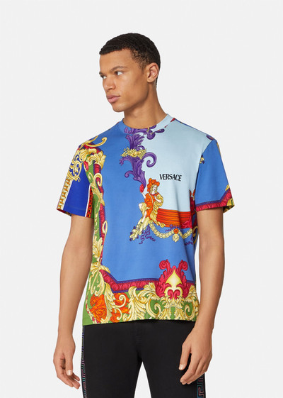 VERSACE Medusa Renaissance Print T-Shirt outlook