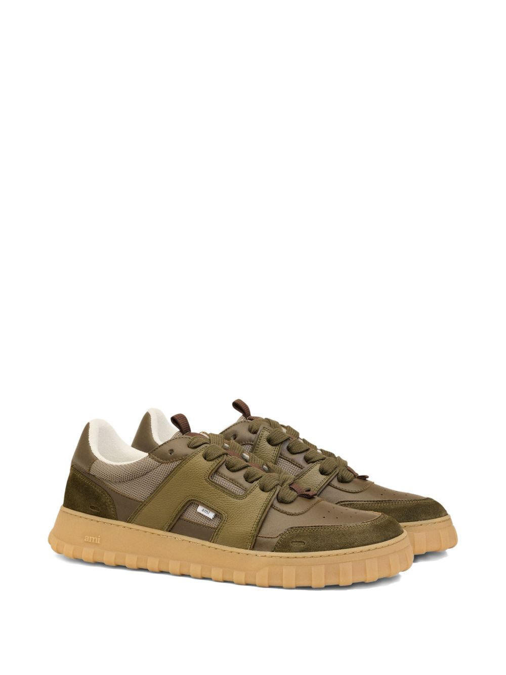 panelled sneakers - 2