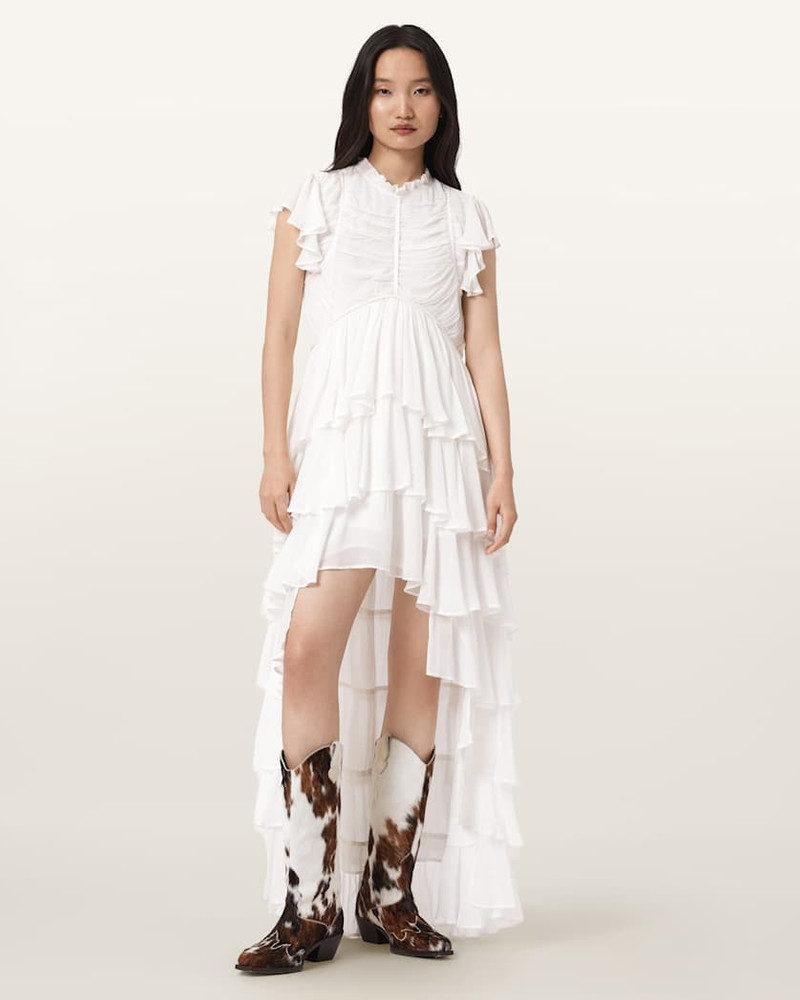 SHAELA RUFFLED MAXI DRESS 4