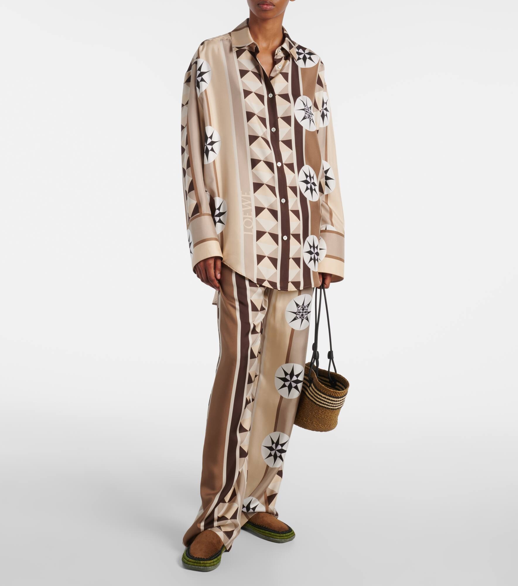 Paula's Ibiza printed silk shirt - 2