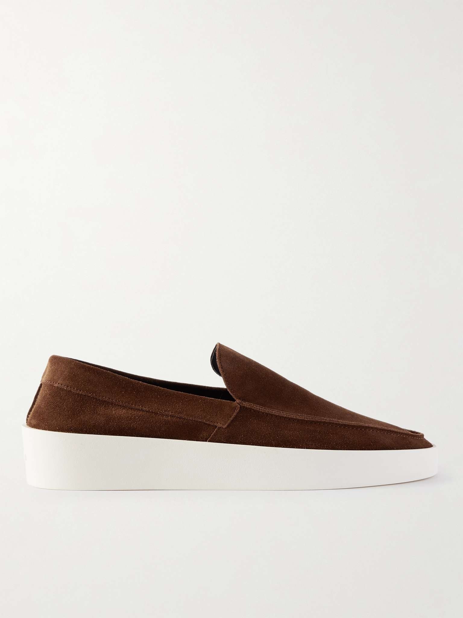 Reverse Suede Loafers - 1