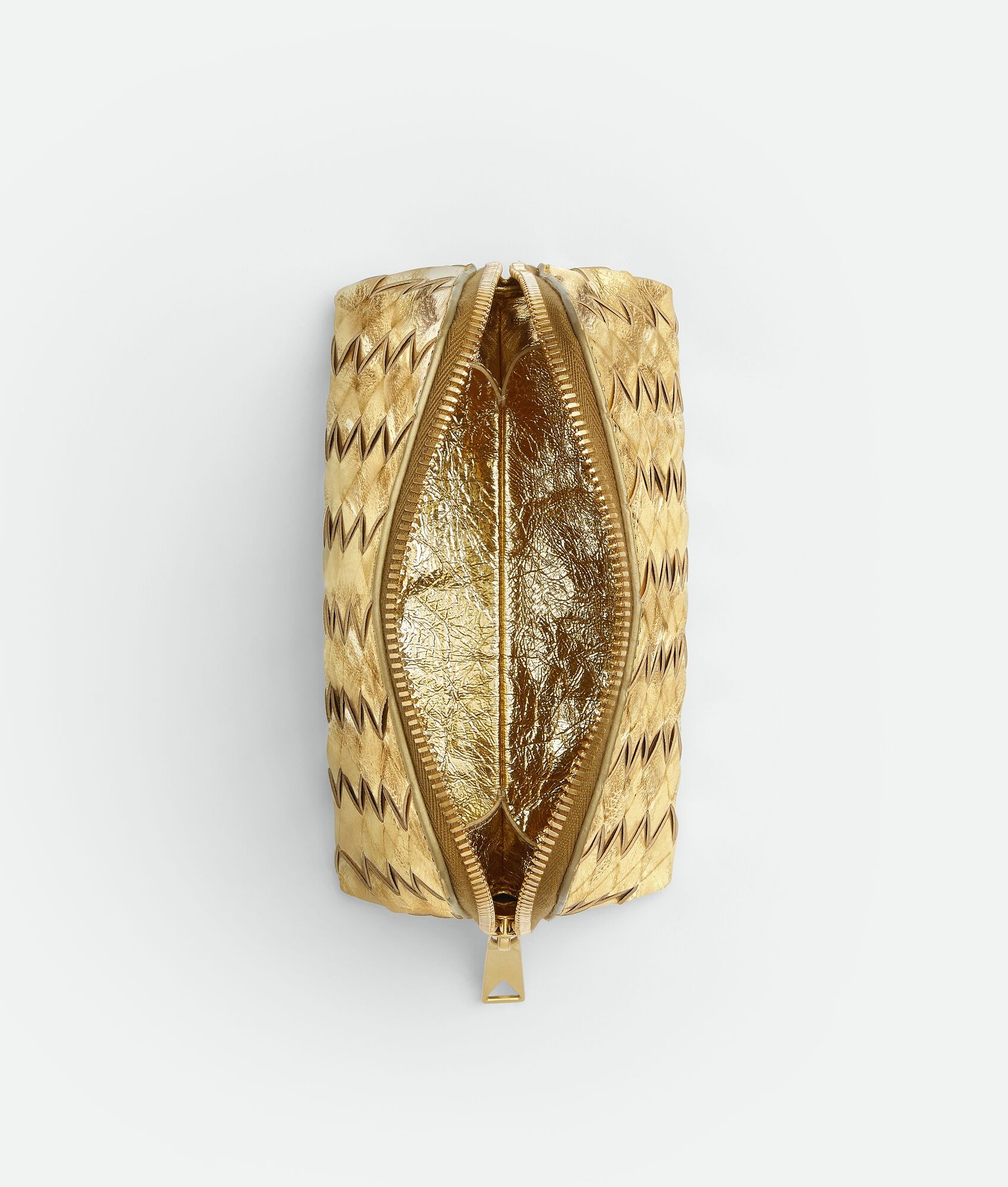 Intrecciato Small Half-Moon Beauty Pouch - 2