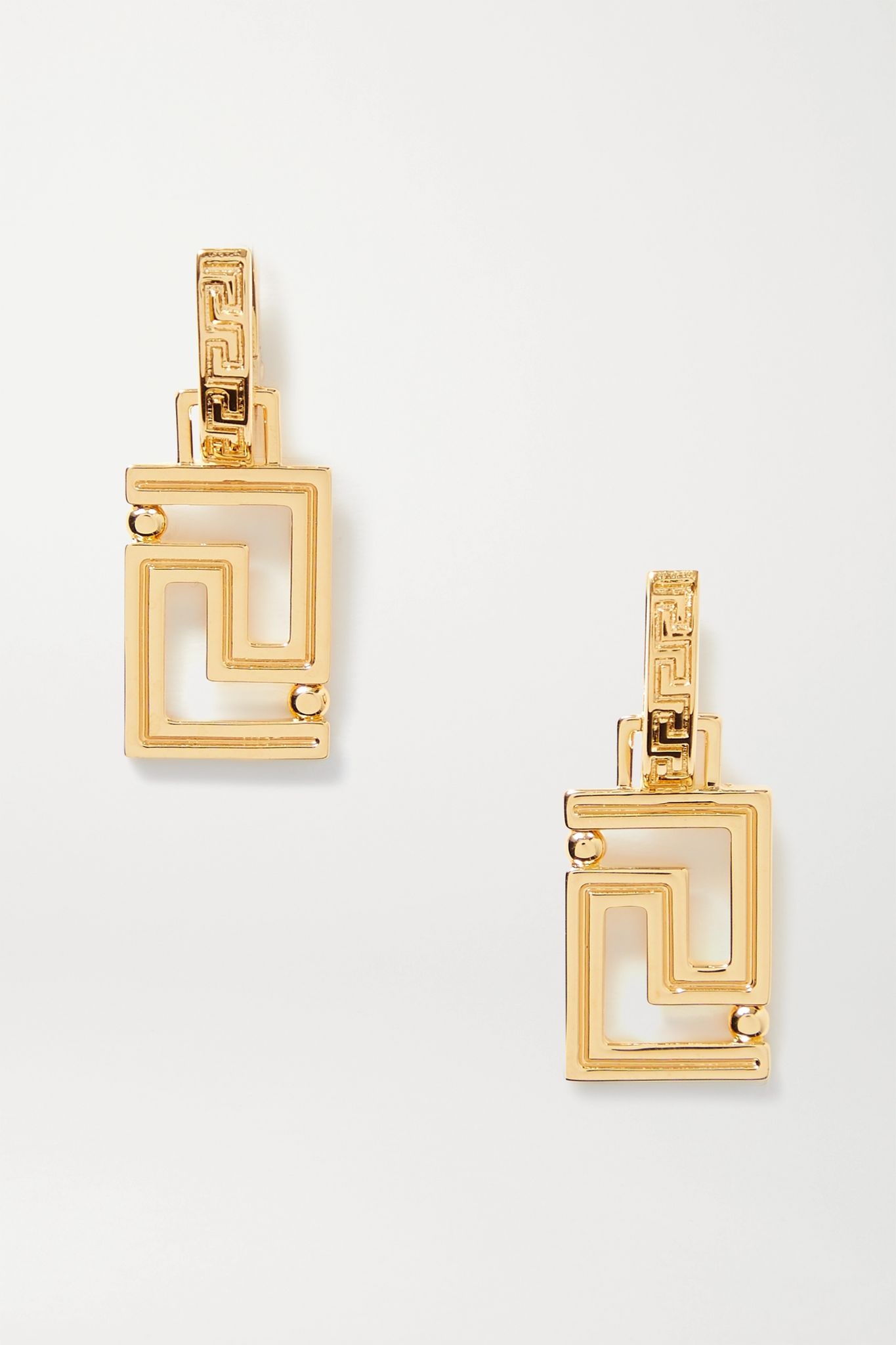 Grecamania gold-tone earrings - 1