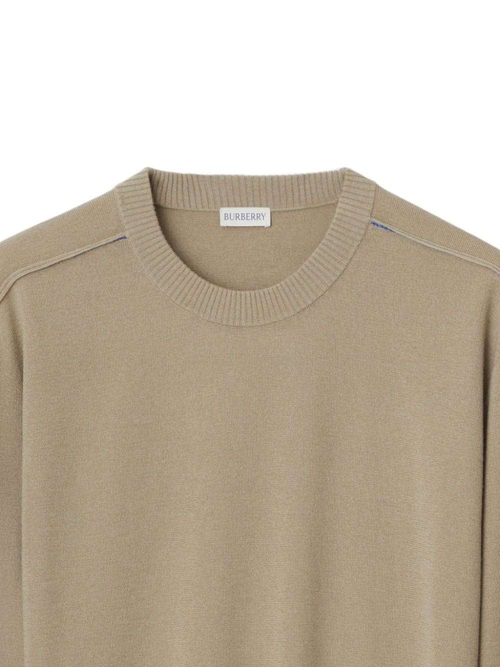crew-neck wool jumper - 2