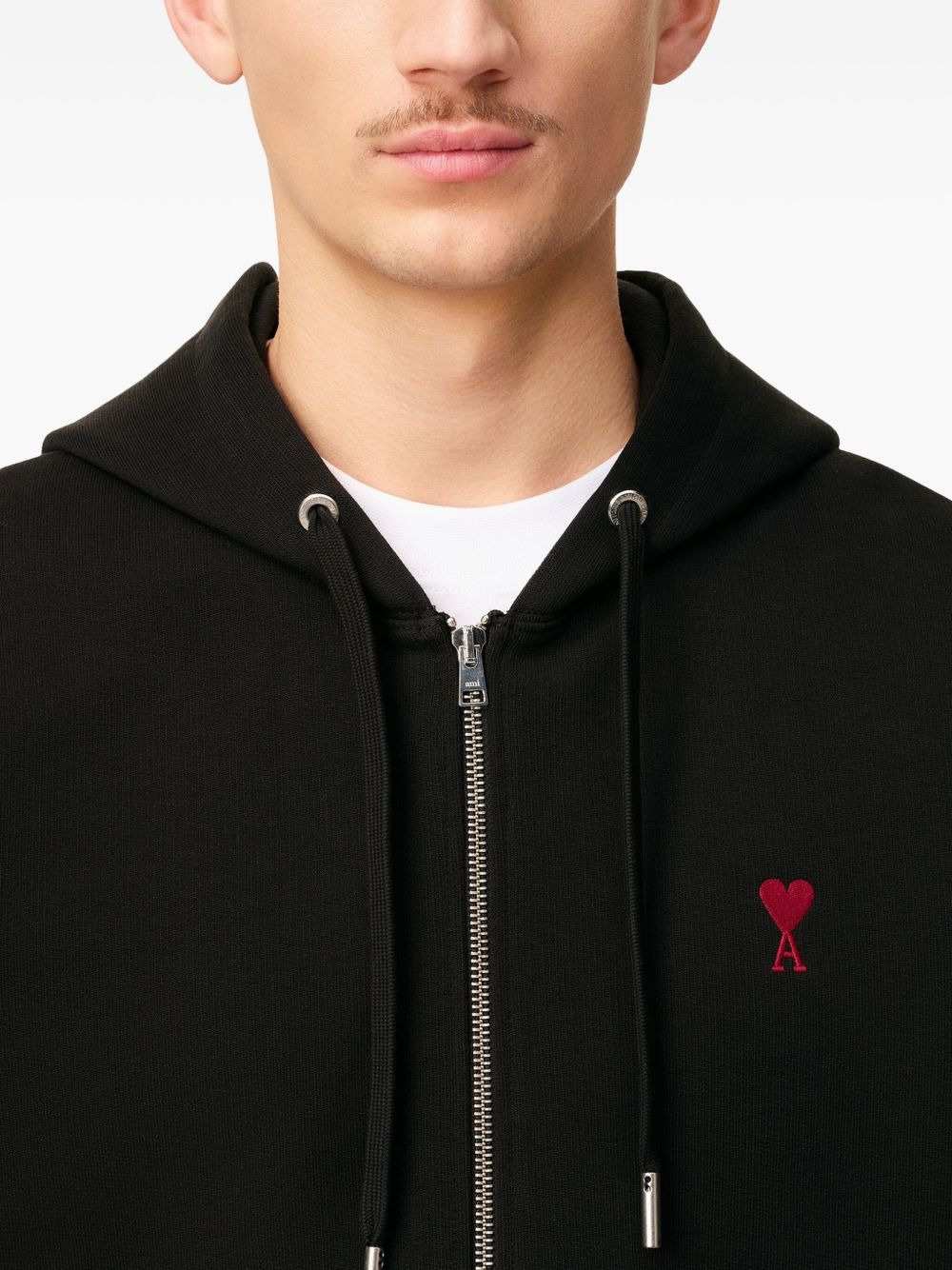 Ami de Coeur zip-up hoodie - 5