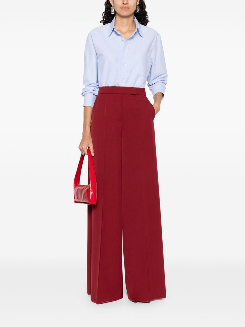 Max Mara virgin wool high-waisted trousers outlook