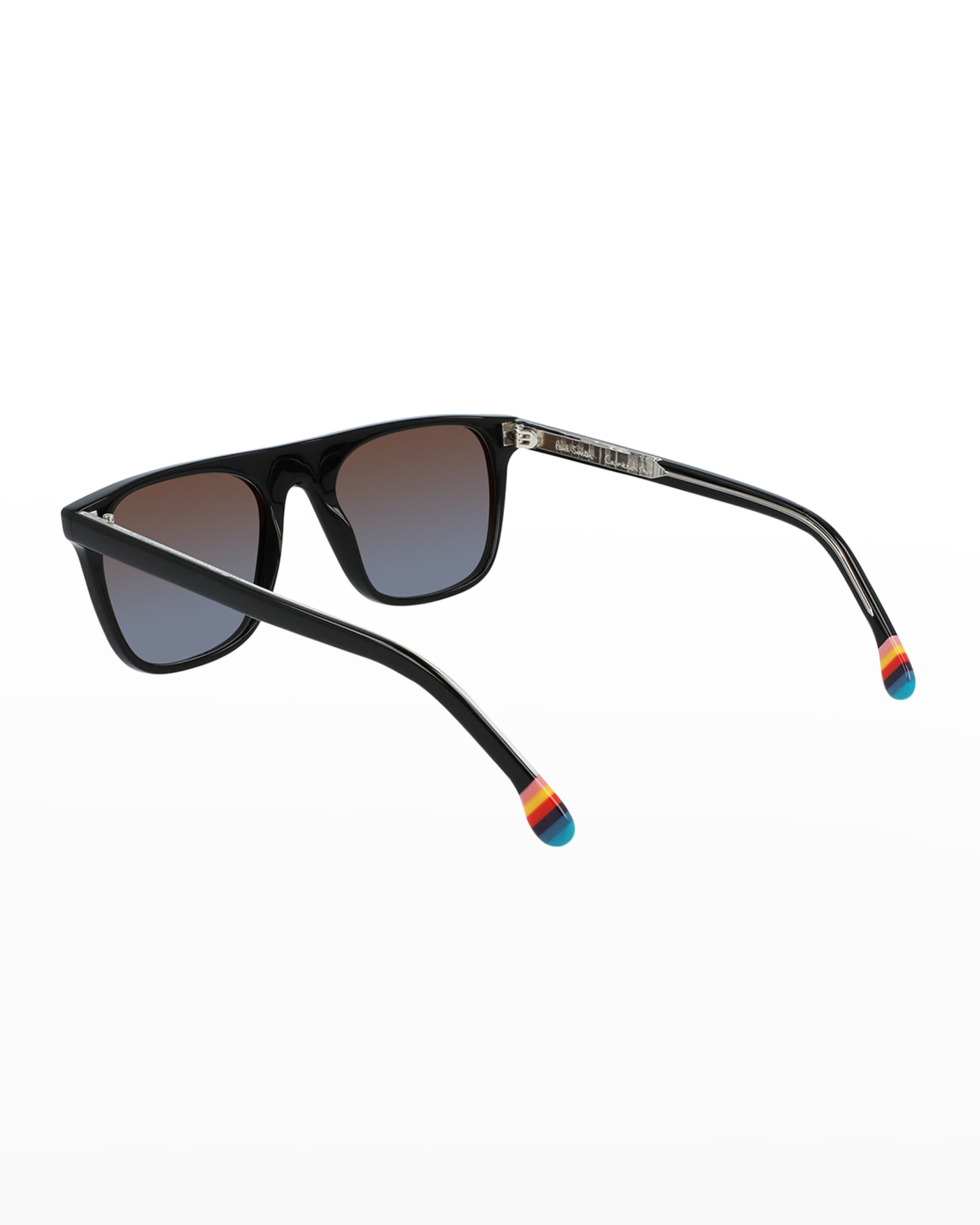 Men's Flat-Top Rectangle Sunglasses - 2