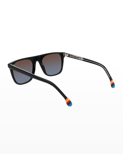 Paul Smith Men's Flat-Top Rectangle Sunglasses outlook