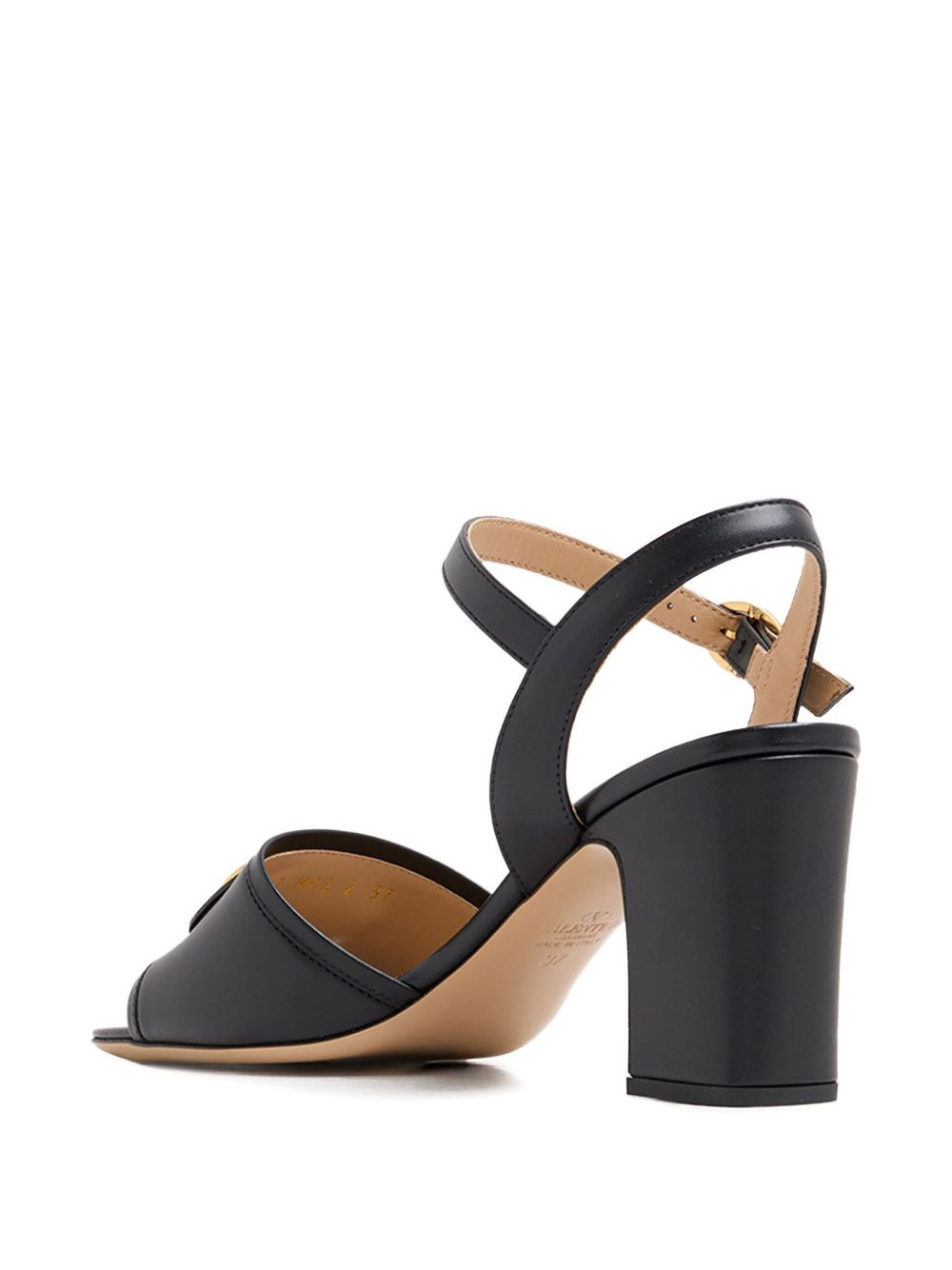 75mm VLogo block-heel sandals - 4
