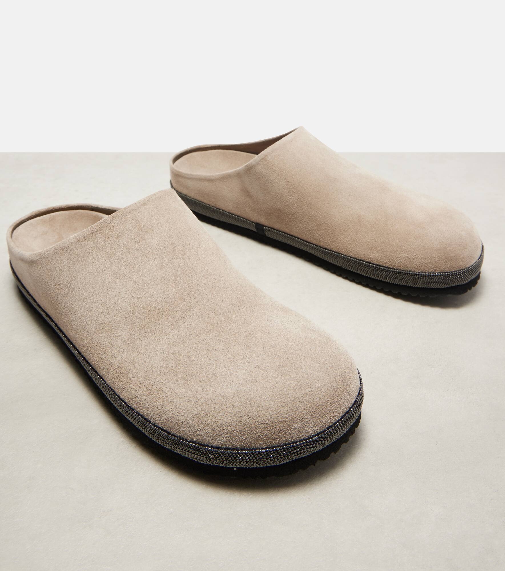 Monili suede clogs - 5