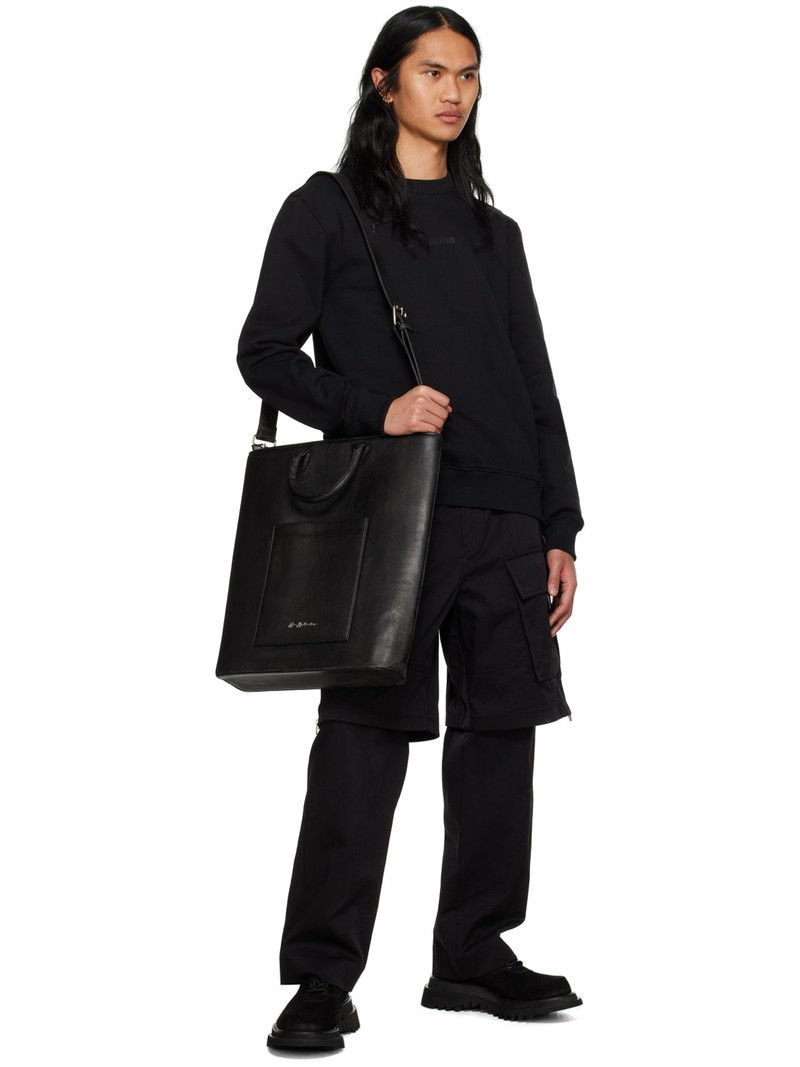 HAN KJØBENHAVN SSENSE Exclusive Black Sweatshirt outlook